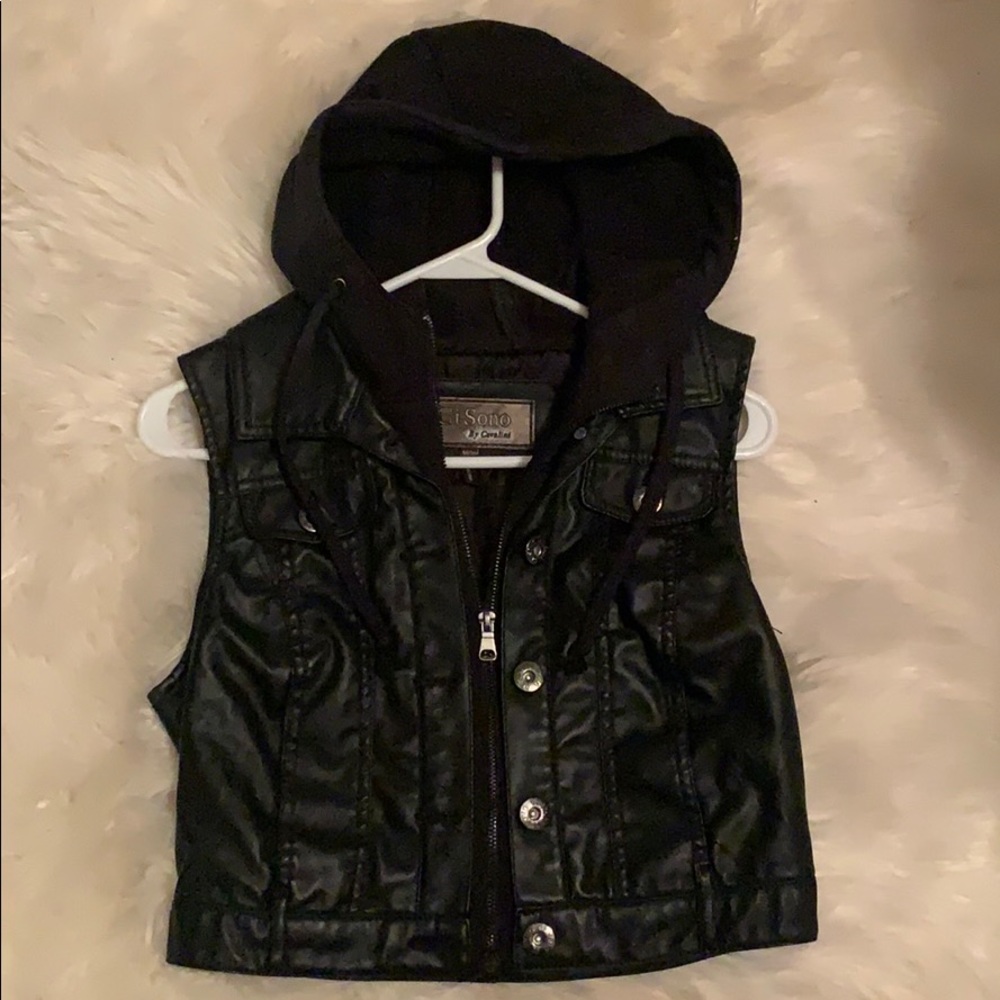 Black vest